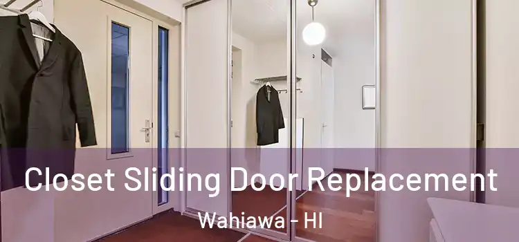 Closet Sliding Door Replacement Wahiawa - HI