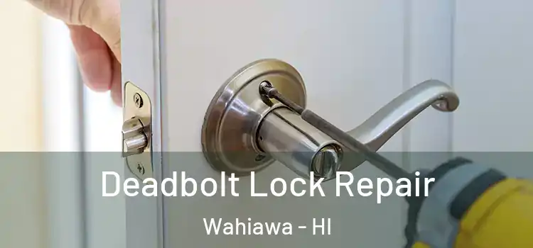 Deadbolt Lock Repair Wahiawa - HI