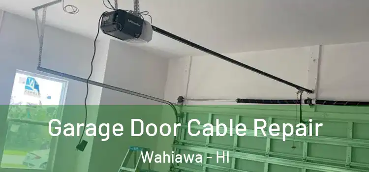  Garage Door Cable Repair Wahiawa - HI
